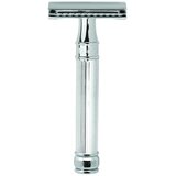 Edwin Jagger Safety Razor DE89 Lined Chrome