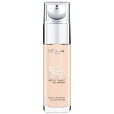 L'Oreal True Match Liquid Foundation 1N Ivory 30ml
