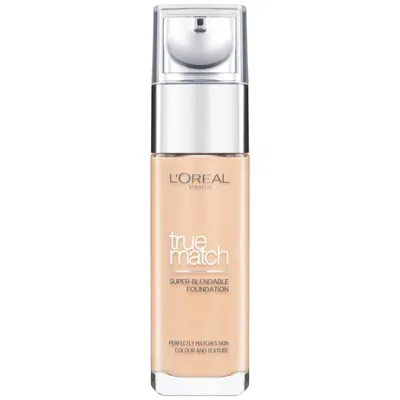 L'Oreal True Match Liquid Foundation 4W Natural Gold 30ml