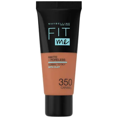 Maybelline Fit Me Matte + Poreless Foundation 350 Caramel