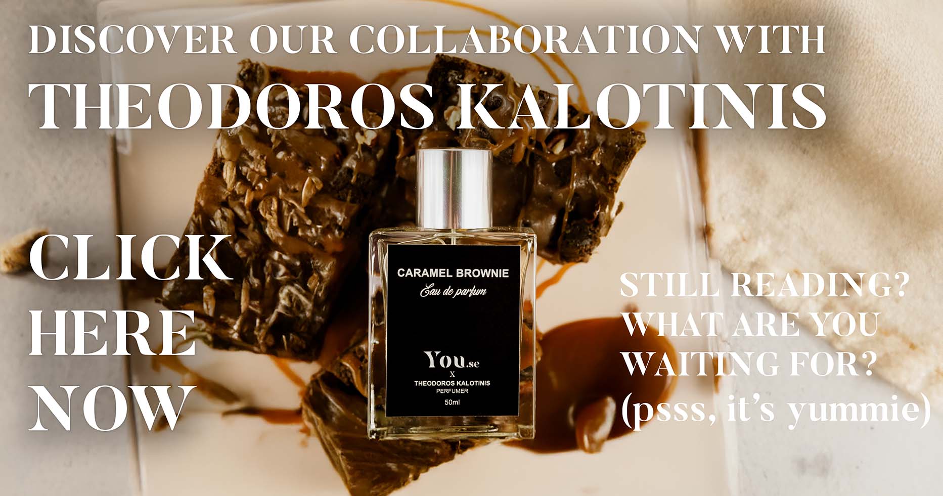 Discover Theorodos Kalotinis x You.se Caramel Brownie